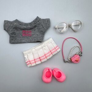 NO DOLL - DIY Labubu‎ Designer Outfit w/ Purse and Glasses